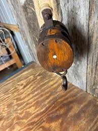 Vintage Double Sheave Boston & Lockport Block Co Pulley - Etsy Canada