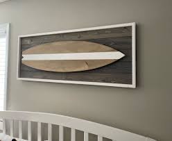 Decorative Surfboard Wall Art - Etsy