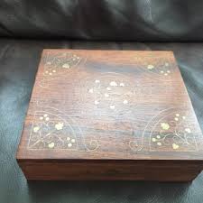 Inlaid Tea Box - Etsy UK