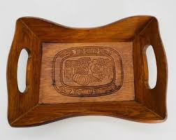 Vintage Solid Wood Bread Tray "give Us This Day Our Daily ...