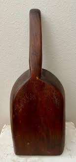 Antique Hand Carved Wooden Grain Scoop: Farmhouse Decor - Etsy