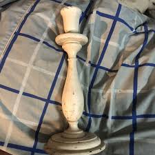 Vintage Sears Open Hearth Wooden Candle Holder | eBay