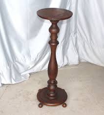Bargain John's Antiques | Antique Oak Pedestal Stand - original finish - Bargain John's Antiques
