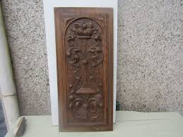 Antique Panels Woodwork 1900 France Ornament | eBay