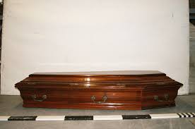0027073 Mahogany Coffin / Adult Size ( H 41cm x 208 x 61 ...