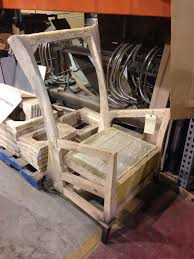 DIY Reupholstered Wooden Chairs