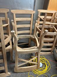 Lot Of Chairs For Restaurant Ready For Upholstery