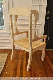 DIY Wingback Dining Chair - How To Build The Chair Frame