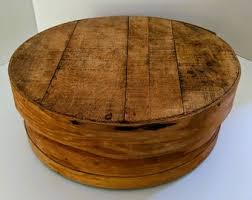 Mid Century Wooden Cheese Wheel Box Sunlight Wisconsin Brand Cudahy Co 1956-1968 - Etsy