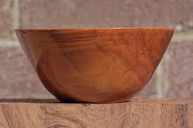 Almond Wood, Hand Made, Lathe Turned Wooden Bowl | eBay