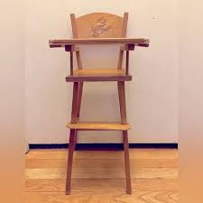 Whitney | Toys | Vintage Doll Highchair 95s Whitney | Poshmark