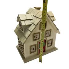 St. Nicholas Square Wooden House Advent Calendar Christmas ...