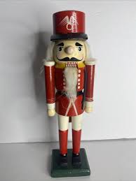 Vintage Wooden Nutcracker Soldier | eBay