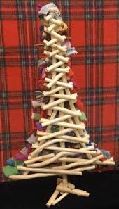 Felted Christmas Tree/fabric Rag Wool Sweater Scraps/wood Twig Tree/folk Art/tabletop 21”h/primitive Country Holiday Decor/indoor/handmade - Etsy