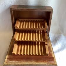 Antique 1960s Italian Cigarette Box - Cantelevered Inlayed Wood Musical & Footed | eBay UK