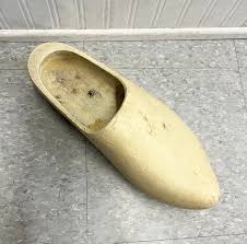 Antique Large Wooden Dutch Clog Shoe - Etsy