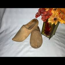 Accents | Vintage Handmade Wooden Clogs | Poshmark