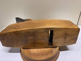 Antique Primitive Rustic Wood Coffin Shaped Smoothing Plane ...
