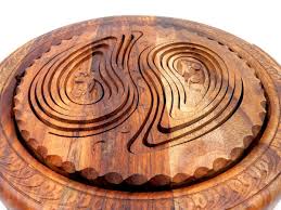 UNIQUE WOODEN COLLAPSIBLE HAND CRAFTED ARTS & CRAFTS BASKET ...