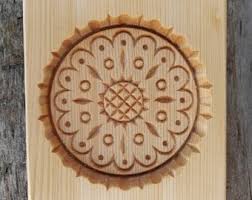 Cookie Mold "sunflower" Linden Tree, Gingerbread, Springerle ...