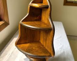 Vintage Oak Farmhouse Country Corner Shelf - Etsy