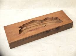 Vintage Japanese Kashigata Cake Mold (21N158-7)