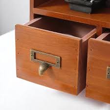 Handcrafted Rustic Desk Cabinet – Elegant Multi-drawer Organizer for Home & Office - Etsy