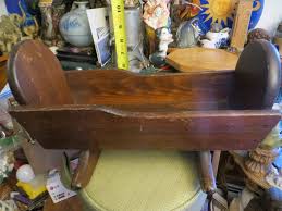 Wooden Dolls Crib Vintage - Etsy