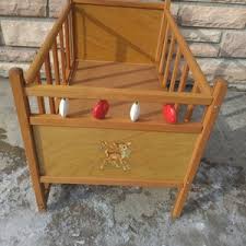 Vintage Doll Crib - Etsy
