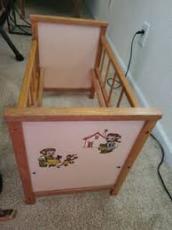Vintage baby doll Crib & Rocker for Sale in Woodland, CA - OfferUp