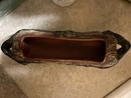 WELLER Pottery Log Planter Oakleaf Vase or Planter | eBay