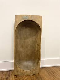 Pottery Barn RARE XLarge 34” Antique & Unique Wooden Dough Bowl, Found Antique | eBay