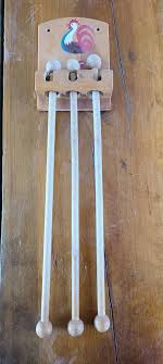 Buy Vintage Wooden Dowel Towel Rack. Online in India - Etsy