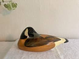 Vintage Wooden Duck, Handcrafted by Briemle, Hunting Decoy Decor - Etsy