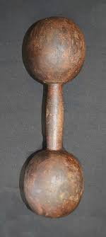 An Old Wooden Dumbbell, C.1920s - Etsy Sweden