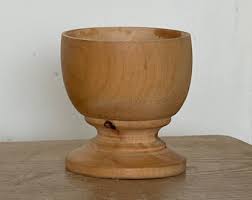 Wooden Handmade Egg Cup - Etsy