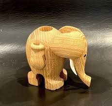 Lot Vintage Elephants Hand-carved Wood Toothpick Holder Soapstone Bowl Figurines | eBay