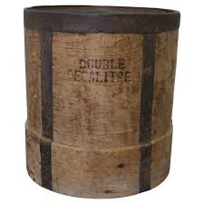 19th Century French 10 Litre Wooden Fruit Measure This large measure is made in For Sale at 1stDibs