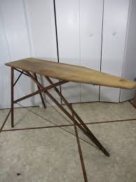 Antique Vtg Primitive Wooden Folding Ironing Board 55" L x 14 1/2" W BEAUTIFUL | eBay