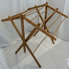Antique Large Primitive Folding Drying Rack for Clothes ...