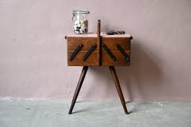 DIY Oak Sewing Box With Compass Feet, Boho and Vintage Style - Etsy Canada