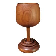 Late 20th Century Vintage Mid-Century Modern Hand Turned ...