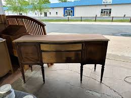 What are some recommendations for refinishing a sideboard?