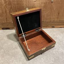 Vintage Nautical Maritime Sailors, Wood Shadow Box, Trinket ...