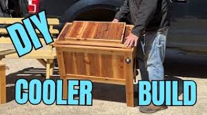 Diy Cedar Ice Chest - Rustic and Stunning for Outdoor Living ...