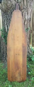 Antique Folding Wooden Ironing Board Mid-Century Vintage. | eBay