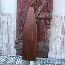 Wood Ironing Board Farmhouse Stained Ironing Table Regular ...