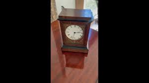 Antique Burr Walnut Ebonized Cased Desk Clock from Baldwin of Loughborough For Sale at 1stDibs | baldwin mantel clock, baldwin grandfather clock value, baldwin clock