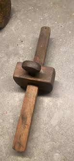 antique 19th century woodworking tools mortise marking gauge ...