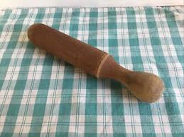 Vintage Primitive Wooden Masher / stomper / Pestle Muddler 10.5" maul | eBay